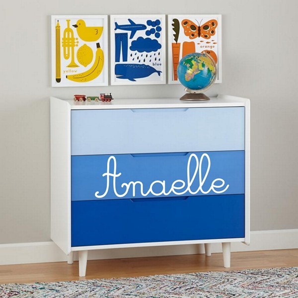 Example of wall stickers: Anaelle school